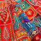 Rajwadi Patchwork Print Anarkali Gown