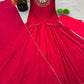Designer Fendy Silk Embroidered Gown Set