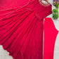 Designer Fendy Silk Embroidered Gown Set