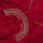 Designer Fendy Silk Embroidered Gown Set