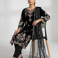 Black Pastel Floral Suit