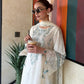 Ivory Sequin Farshi Suit