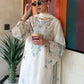 Ivory Sequin Farshi Suit
