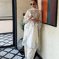 Ivory Sequin Farshi Suit