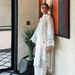 Ivory Sequin Farshi Suit