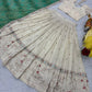 Embroidered Tissue Silk Lehenga Choli