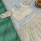 Embroidered Tissue Silk Lehenga Choli