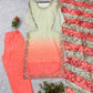 Ombre Mirror Bead Suit