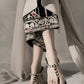 Ivory Threadwork Palazzo Suit