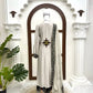 Ivory Threadwork Palazzo Suit