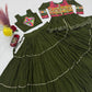 Gamthi Mirror Tiered Koti Lehenga