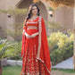 Zari Sequin Flared Gown