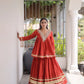 Gota Patti Peplum Lehenga