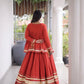 Gota Patti Peplum Lehenga