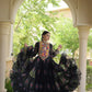 Bandhani Kutchi Tiered Gown