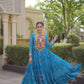 Bandhani Kutchi Tiered Gown