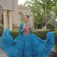 Bandhani Kutchi Tiered Gown