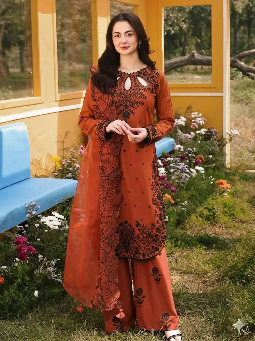 Elegant Satin Rayon Palazzo Suit Set for Festive and Party Wear