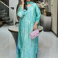 Sea Green Threadwork Suit