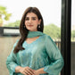 Sea Green Threadwork Suit