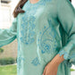Sea Green Threadwork Suit