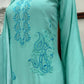 Sea Green Threadwork Suit