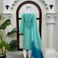 Sea Green Threadwork Suit