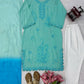 Sea Green Threadwork Suit