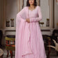 Blush Diamond Drape Anarkali