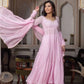 Blush Diamond Drape Anarkali