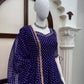 Bandhani Print Gota Anarkali