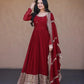 Beaded Zari Anarkali Gown
