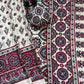Ajrakh Print Mirror Work Saree