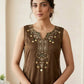 Brown Coin Tassel Suit