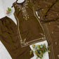 Brown Coin Tassel Suit