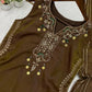 Brown Coin Tassel Suit