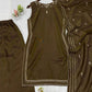 Brown Coin Tassel Suit
