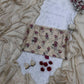 Cream Rangoli Silk Saree with Pearl Work