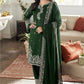 Designer Crepe Silk Embroidered Suit Set