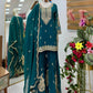Cording Sequin Sharara Suit
