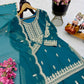 Cording Sequin Sharara Suit