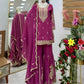Cording Sequin Sharara Suit