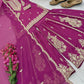 Cording Sequin Sharara Suit