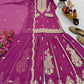 Cording Sequin Sharara Suit