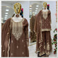 Cording Sequin Sharara Suit
