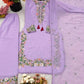 Designer Faux Georgette Embroidered Palazzo Set