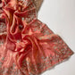 Manyata Pure Fandy Satin Silk Saree with Sequins Embroidery & Fully Stitched Work Blouse