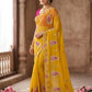 Sequin Paisley Georgette Saree