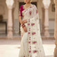 Sequin Paisley Georgette Saree