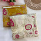 Sequin Paisley Georgette Saree